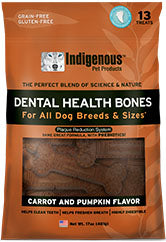 Indigenous 481g Carrot & Pumpkin Dental Chews