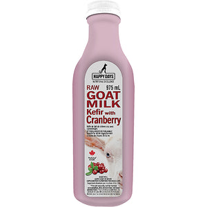 Happy Days Raw Goat Milk Kefir With Cranberry 975ml