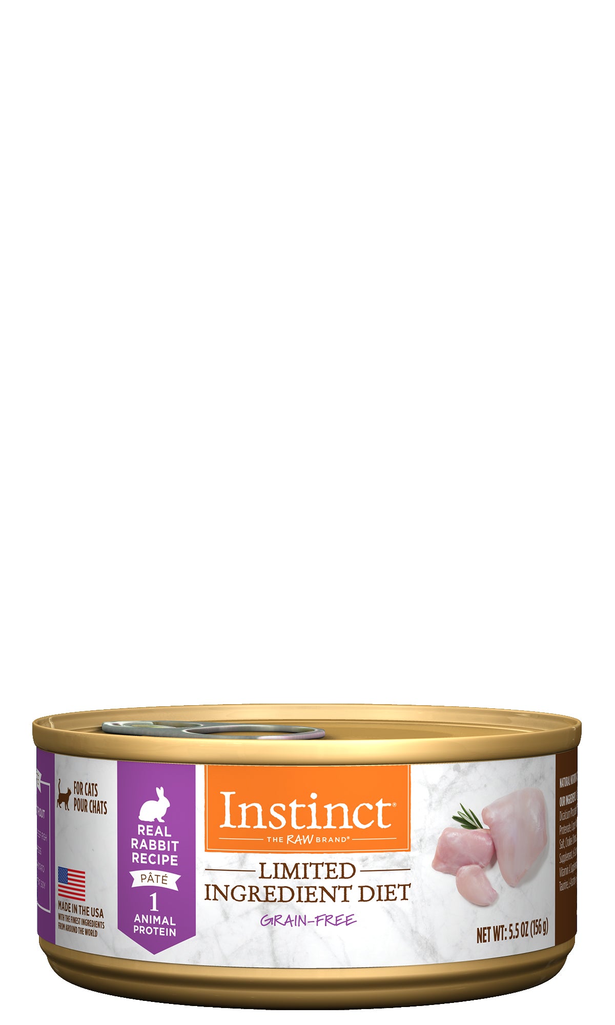 Instinct cat outlet food rabbit