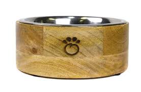 GF Pet Mango Wood Pet Bowl