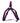 Coastal Adjustable Dog Harness Purple