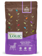 Load image into Gallery viewer, Nature&#39;s Logic Rabbit Meal Feast 2.24kg Dry Dog Food