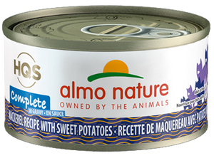 Almo Complete Mackerel with Sweet Potatoes in Gravy Canned Cat Food