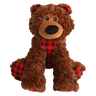 Snugarooz Benny The Bear Plush Dog Toy