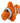Tender-Tuffs Mighty Clownfish Orange Dog Toy