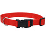 Coastal Adjustable Dog Collar Tuff Red