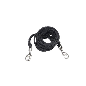 Coastal Big Dog Tie Out Nylon Black 15ft