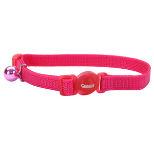 Coastal Adjustable Cat Collar 8-12IN Breakaway Orchid