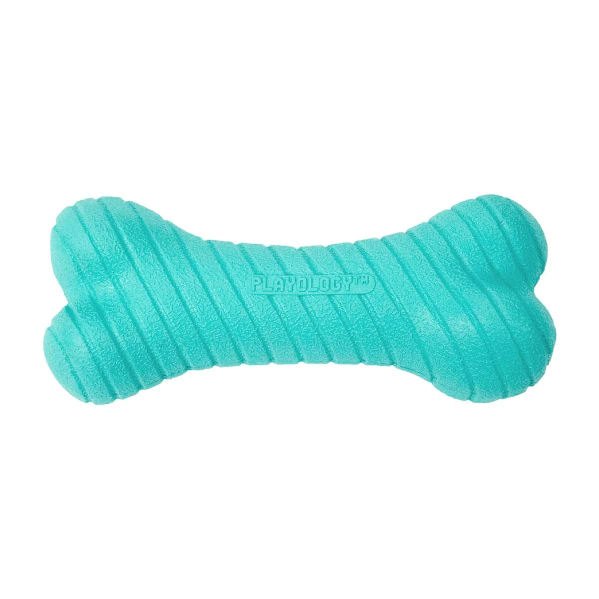 Playology Dual Layer Scented Bone Peanut Butter Dog Toy – Critters