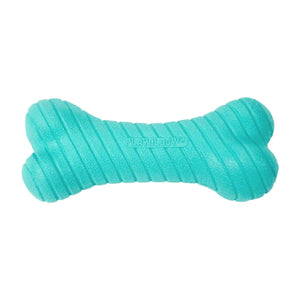 Playology Dual Layer Scented Bone Peanut Butter Dog Toy