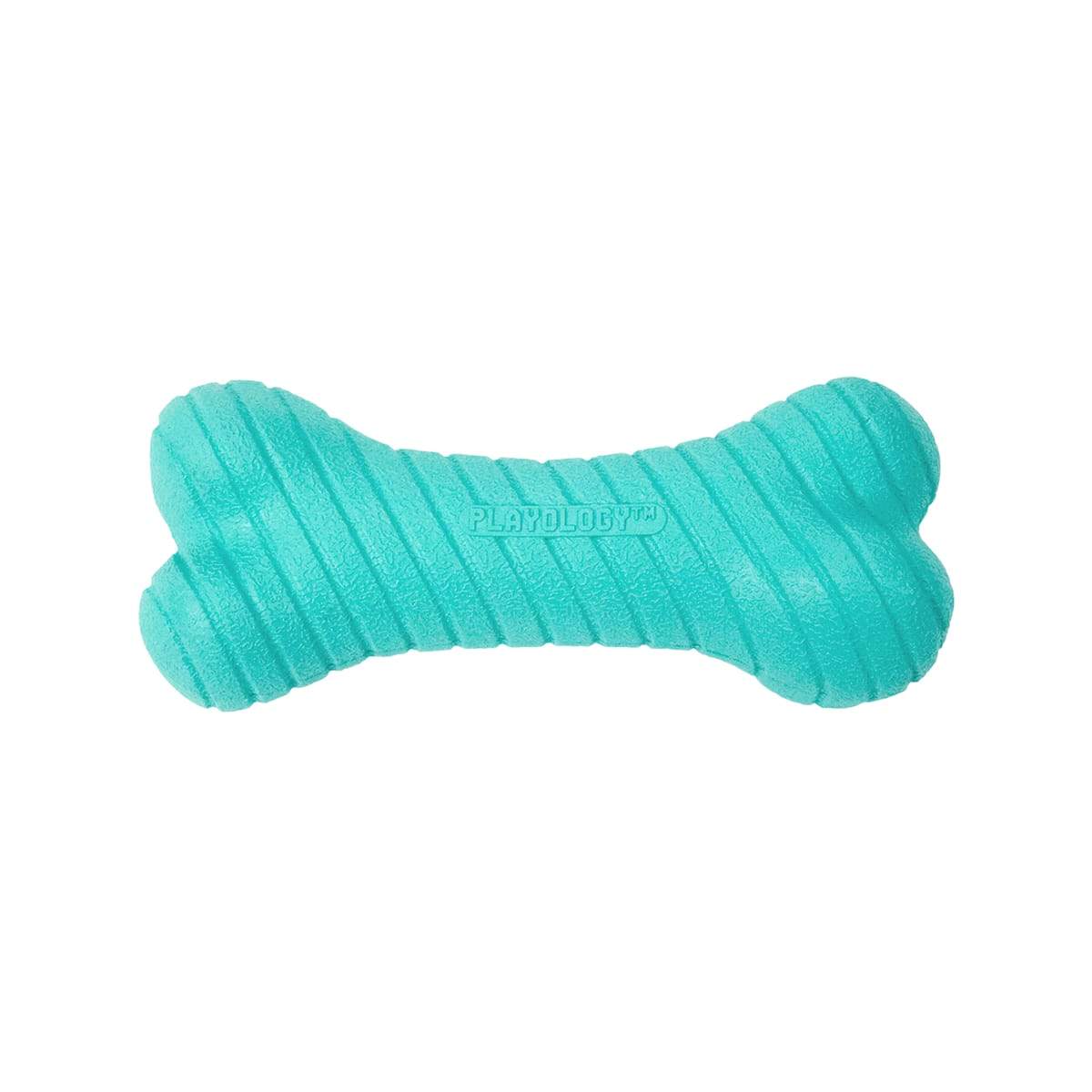 Playology Dual Layer Scented Bone Peanut Butter Dog Toy – Critters