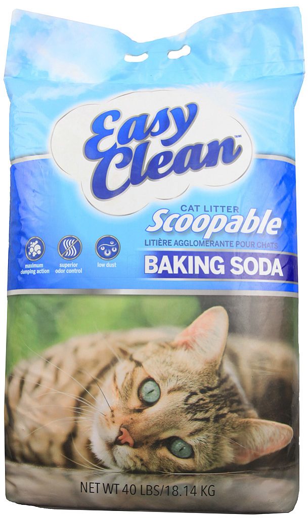 Pestell Easy Clean Baking Soda Cat Litter 80lbs