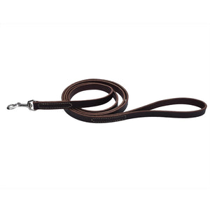Circle T Leash 5ft Latigo Leather Brown