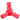 Rascals Vinyl Tripod Dog Toy