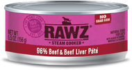 Rawz Beef & Beef Liver Pate Canned Cat Food