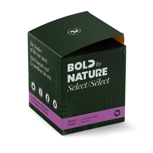 Bold Raw 1.81kg Turkey Raw Dog Food