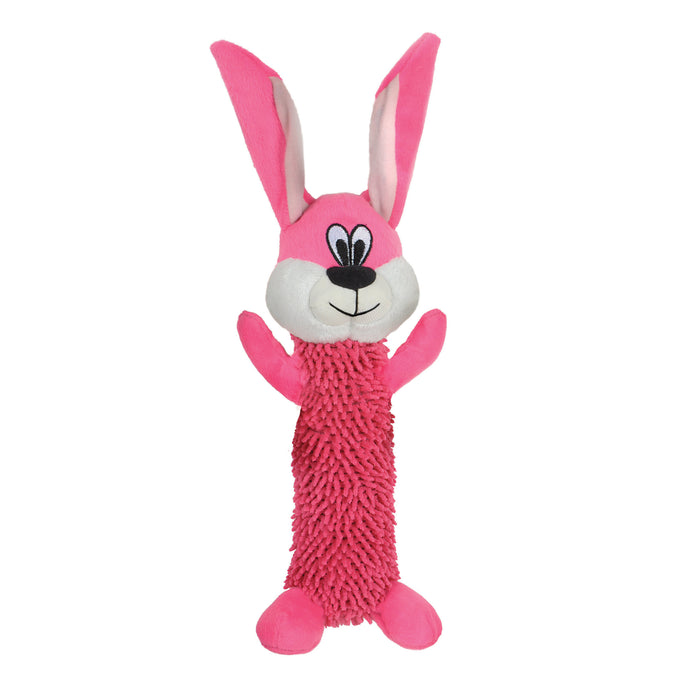 Tender-Tuffs Fetch Shaggy Rabbit Dog Toy