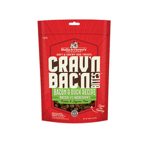 Stella & Chewy's Crav’n Bac’n Bites Bacon & Duck Recipe 234g Dog Treats