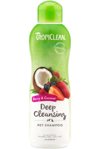 Tropiclean Berry & Coconut Deep Cleansing Pet Shampoo 592ml Dog & Cat