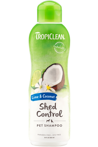 Tropiclean Lime & Coconut Shed Control Pet Shampoo 592ml Dog & Cat