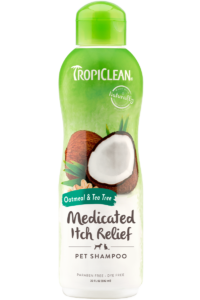 Tropiclean Oatmeal & Tea Tree Medicated Pet Shampoo 592ml Dog & Cat