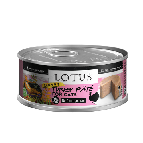 Lotus Grain-Free Turkey Pate 150g Canned Cat Food