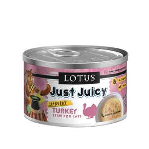 Lotus Grain-Free Just Juicy Turkey Stew 150g Canned Cat Food