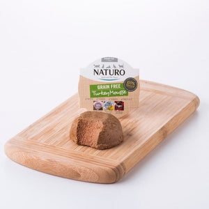 Naturo Adult Grain Free Turkey Mousse 85g Canned Cat Food