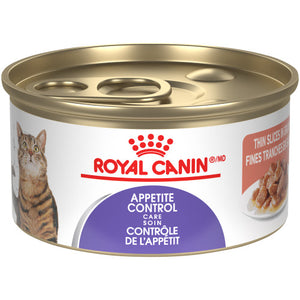 Royal Canin Feline Health Nutrition Appetite Control Spayed & Neutered Thin Slices in Gravy Canned Cat Food