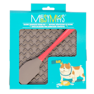 Messy Mutts Silicone Therapeutic Feeding Mat with Spatula