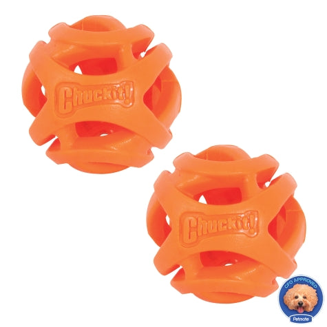 Chuckit Breathe Ball Small 2 Pack Dog Toy