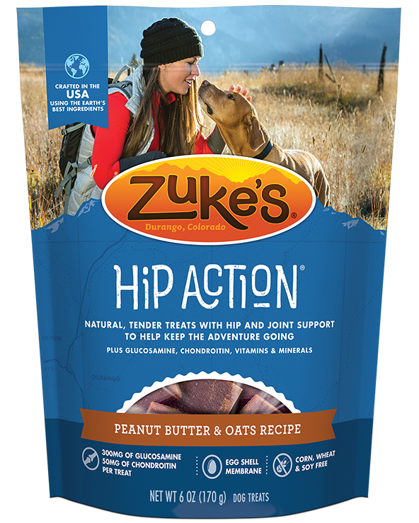 Zuke s Hip Action Peanut Butter 454g Critters Pet Health Store