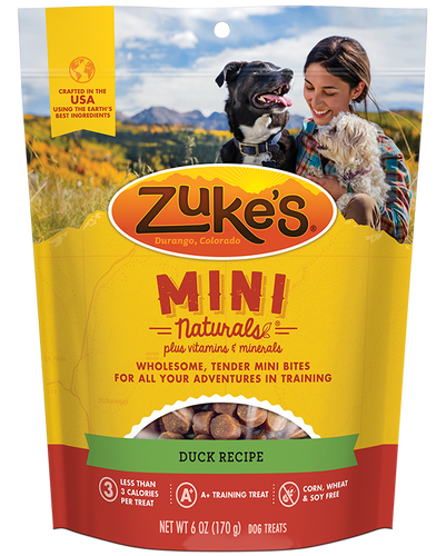 Zuke's Naturals Duck Dog Treats