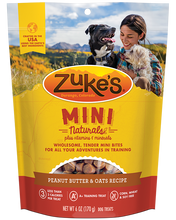Load image into Gallery viewer, Zuke&#39;s Naturals Peanut Butter Dog Treats