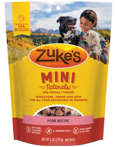 Zuke's Naturals Pork Dog Treats