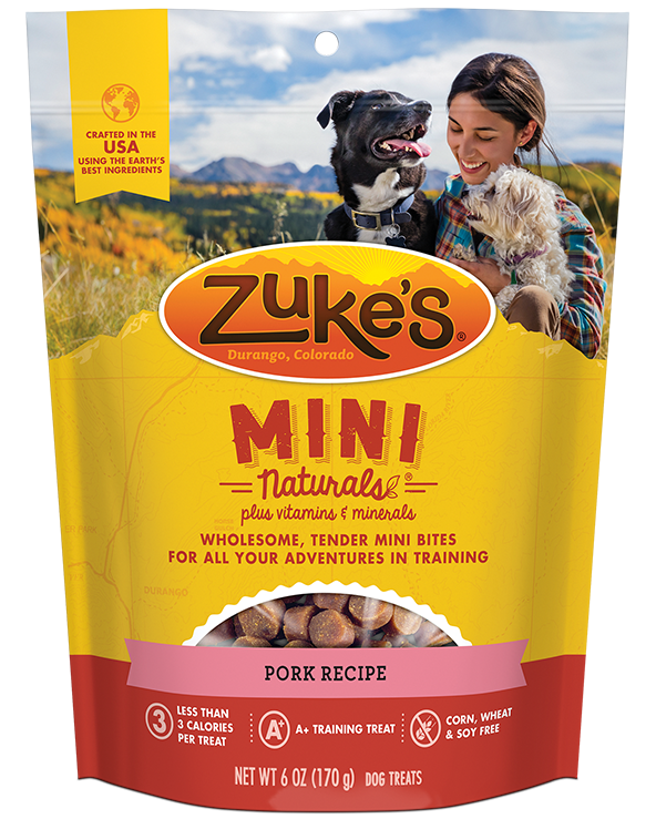 Zuke's Naturals Pork Dog Treats